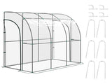 Walk-In Lean to Wall Tunnel Greenhouse 88926187