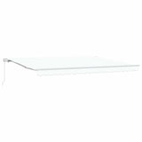 Retractable Awning White 450 x 350 x 165 cm 3331137