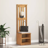 Hall Tree SANDNES 45x40x159.5 cm Solid Wood Pine 4010478