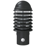 Outdoor Wall Lights with Sensors 2pcs Black Stainless Steel 4006255