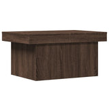 Coffee Table Brown Oak 80x55x40 cm Engineered Wood 840869