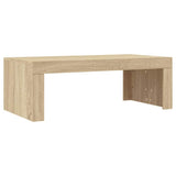 Coffee Table Sonoma Oak 102x50x36 cm Engineered Wood 823369