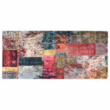 Rug Washable Patchwork 80x300 cm Multicolour Anti Slip 337965