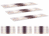 Stair Mats 15 pcs 76 x 20 cm Honeycomb Pattern Polyester 42054625