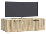 Wall-Mounted TV Cabinet Sonoma Oak 78.5 x 41 x 30 cm 899027
