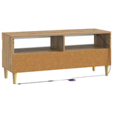 LED TV Cabinet Artisan Oak Engineered Wood 896774