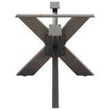 Coffee Table Leg Spider Shape Black 98x58x cm Steel 4013111