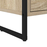 TV Cabinet Sonoma 100 x 36 x 49.5 cm Engineered Wood 886619