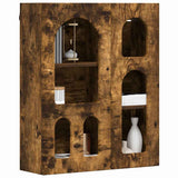 Hanging Cabinet Smoked Oak 59 x 20 x 71.5 cm Engineered Wood 891359