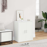 Shoe Cabinet White 60x35x70 cm Engineered Wood 808918