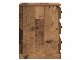Bedside Cabinet Old Wood 39 x 39 x 67.5 cm Engineered Wood 881340