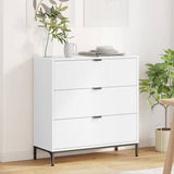 Sideboard with Drawer White 79.5 x 33 x 82 cm Engineered Wood 883434
