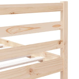 Bed Frame without Mattress 90x190 cm Single Single Solid Wood 3101248