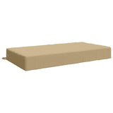 Seat Cushion SOEST 100% Polyester Beige 120 x 80 x 15 cm 944308
