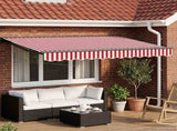 Manual Awning Frame with LEDs 2.5 x 2 m 3420733