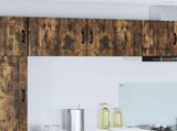 Dishwasher Panel Kalmar 2 pcs Smoked Oak 50 x 31 x 40 cm 884545