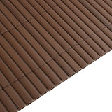 Garden Fence Double-Sided Brown 1.8x5 m PVC 42002626