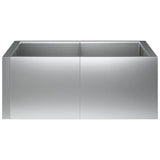 Retaining Wall 8 pcs 300 x 100 x 40 cm Galvanised Steel Silver 3449252