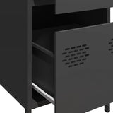 Sideboard Black 35x39x73.5 cm Cold-rolled Steel 851394