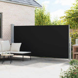 Retractable Side Awning 160 x 500 cm Black 45460
