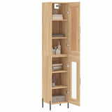Highboard Sonoma Oak 34.5x34x180 cm Engineered Wood 3200396