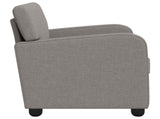 Armchair Taupe Fabric 42043399