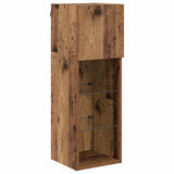 TV Wall Cabinets Wall-mounted 4 pcs Artisan Oak Engineered Wood 3402917