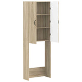 Toilet Cabinet HAARLEM Sonoma Oak 66 x 25.5 x 190 cm 896917