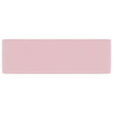 Luxury Wash Basin Matt Pink 41x30x12 cm Ceramic 147043