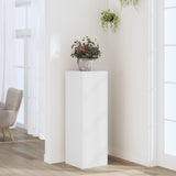 Plant Stand White 33x33x100 cm Engineered Wood 852951
