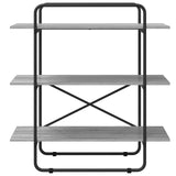 Bookshelf 3-Tier 100 x 35 x 105 cm PB Grey Sonoma 8007795