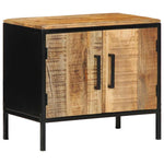 Bedside Cabinet Brown and black 50 x 30 x 45 cm 4019641