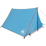 Camping Tent 2-Person Blue Waterproof 94529