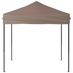 ZNTS Folding Party Tent Taupe 2x2 m 93498