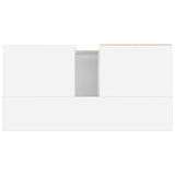 Bathroom Cabinet White 65x33x60 cm Engineered Wood 831596