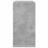 807012 Wall Cube Shelves 6 pcs Concrete Grey 30x15x30 cm