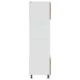 Oven Cabinets 2 pcs Kalmar Brown Oak Engineered Wood 3315038