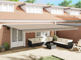 Awning Frame Beige 500 x 300 cm Polyester with PU coating 3331349