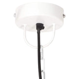 Industrial Hanging Lamp 25 W White Round 30 cm E27 320539