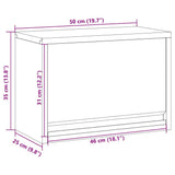 Tool Cabinet with Storage Red and Grey 50 x 25 x 35 cm Steel 4103478