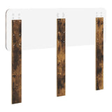 Headboard Smoked Oak Engineered wood 888567
