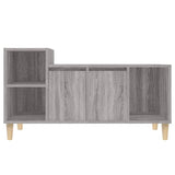 TV Cabinet Grey Sonoma 100x35x55 cm Engineered Wood 821178