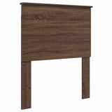 Headboard with Headboard Brown Oak 80 cm Engineered wood 887821