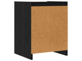 Bedside Tables Black Oak 40 x 36 x 70 cm Engineered Wood 8011028