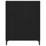 Sideboard Black Oak 69.5x34x90 cm Engineered Wood 862093