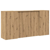 Reception Desk Artisan Oak 200x50x103,5 cm Engineered Wood 3324222