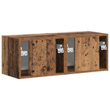 TV Wall Cabinet Wall-mounted 2 pcs Old Wood 39 x 31 x 29.5 cm 892186