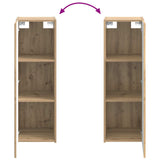 Bathroom Furniture Set 2 pcs Artisan Oak 33 x 34.5 x 100 cm 3406102