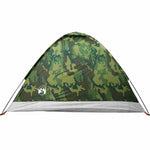 Camping Tent Dome 4-Person Camouflage Waterproof 4009638