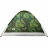 Camping Tent Dome 4-Person Camouflage Waterproof 4009638
